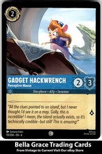 Gadget Hackwrench 151/204 Azurite Sea Disney lorcana Common