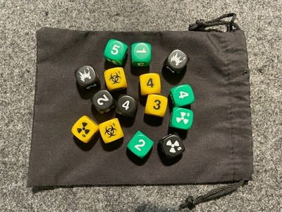 Mutant: Year Zero Role Playing Game - Custom Dice Set - Free League