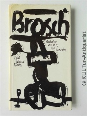 Brosch. Gedichte von ihm u. über ihn. Krohn, Paul Günter: