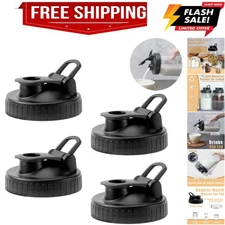 Pour Spout Lids for Ball Regular Mouth Mason Jars, Airtight Canning Jar Flip ...