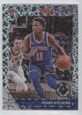 2019 Panini NBA Hoops Premium Stock Silver Lazer Prizm Frank Ntilikina #125 n1u