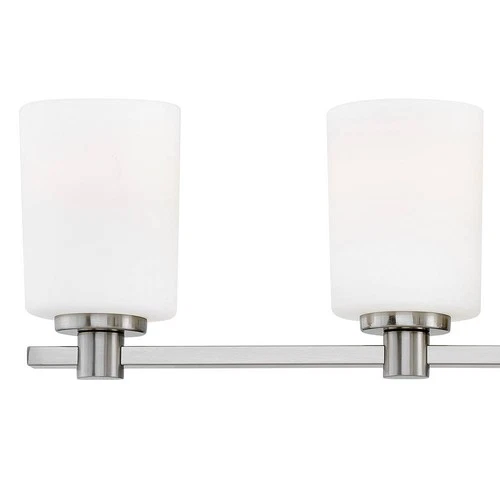 Hinkley Karlie 35 1/2"W Brushed Nickel 5-Light Bath Light - Picture 7 of 10