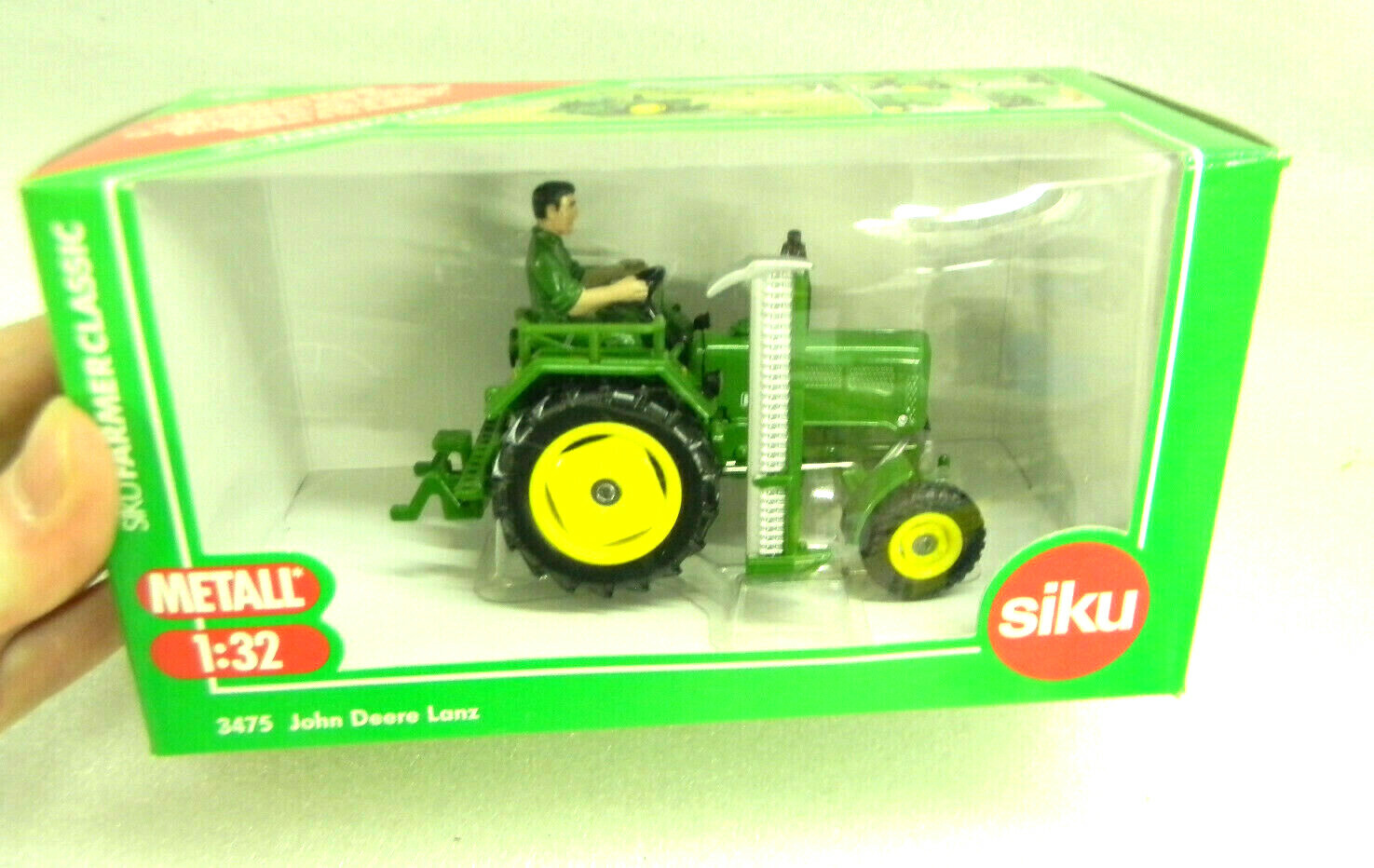 20317 Siku 6736 1:32 control John Deere 7290r con APP y control remoto en embalaje original