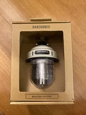 Barebones Living LIV-237 Beacon Hanging White Lantern