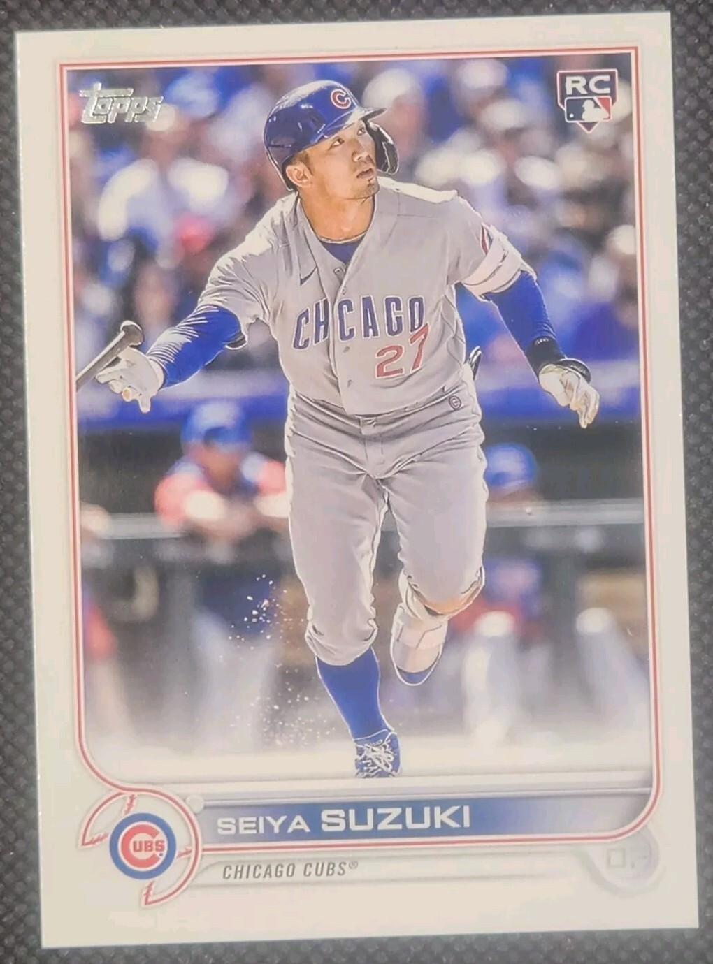 2022 Topps Update Series - Batting in Grey Jersey #US250 Seiya Suzuki (RC)
