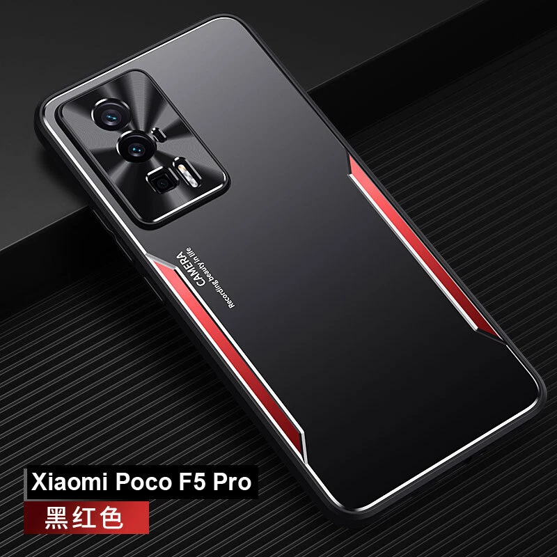 For Xiaomi Poco F5 Pro, Luxury Metal Aluminum Back Hybrid Soft Bumper Cover Case, xiaomi poco f5 pro - Vimarsana News