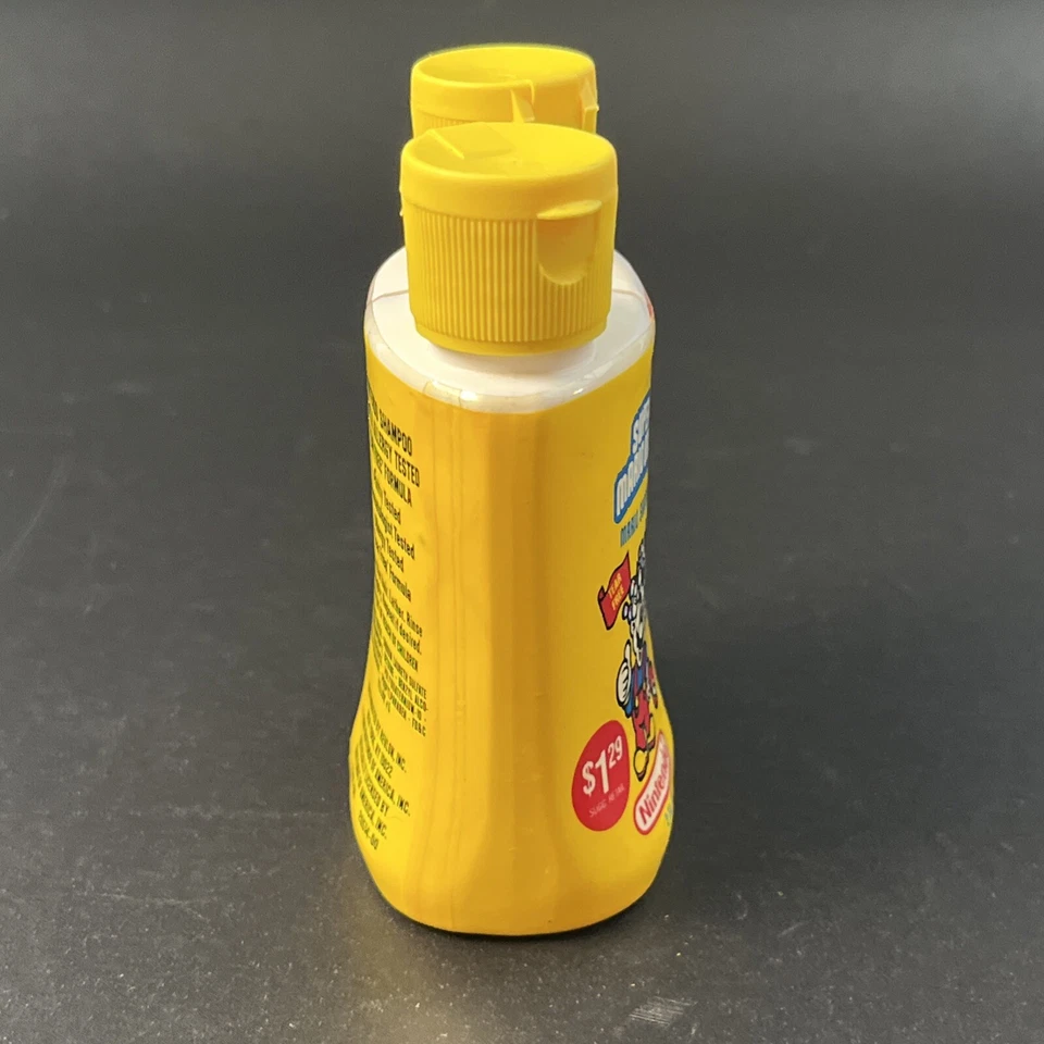 De colección Nintendo 1990 Super Mario Brothers Champú Baño Burbuja Combo Nuevo Antiguo Stock Foto 2 de 4