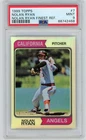 1999 Topps Nolan Ryan #7 Finest Refractor 1974 Reprint PSA 9 MINT low pop HOF