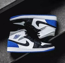 Size 10 5 Jordan 1 Mid Se Black Grey For Sale Online Ebay