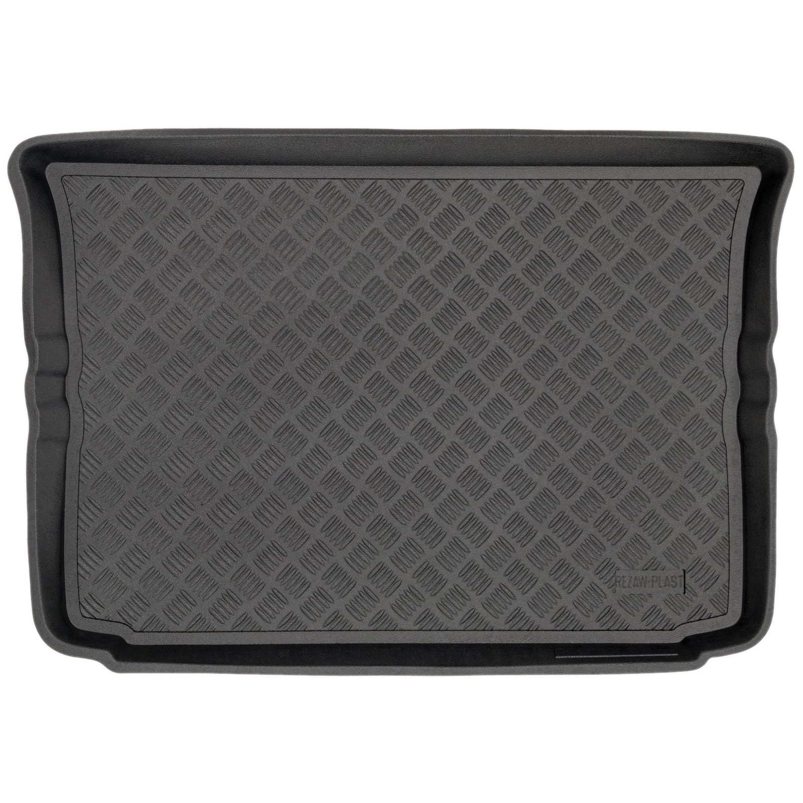 Tapis de coffre pour Dacia Spring depuis 2021 en PVC durable Rezaw-Plast haute résistance