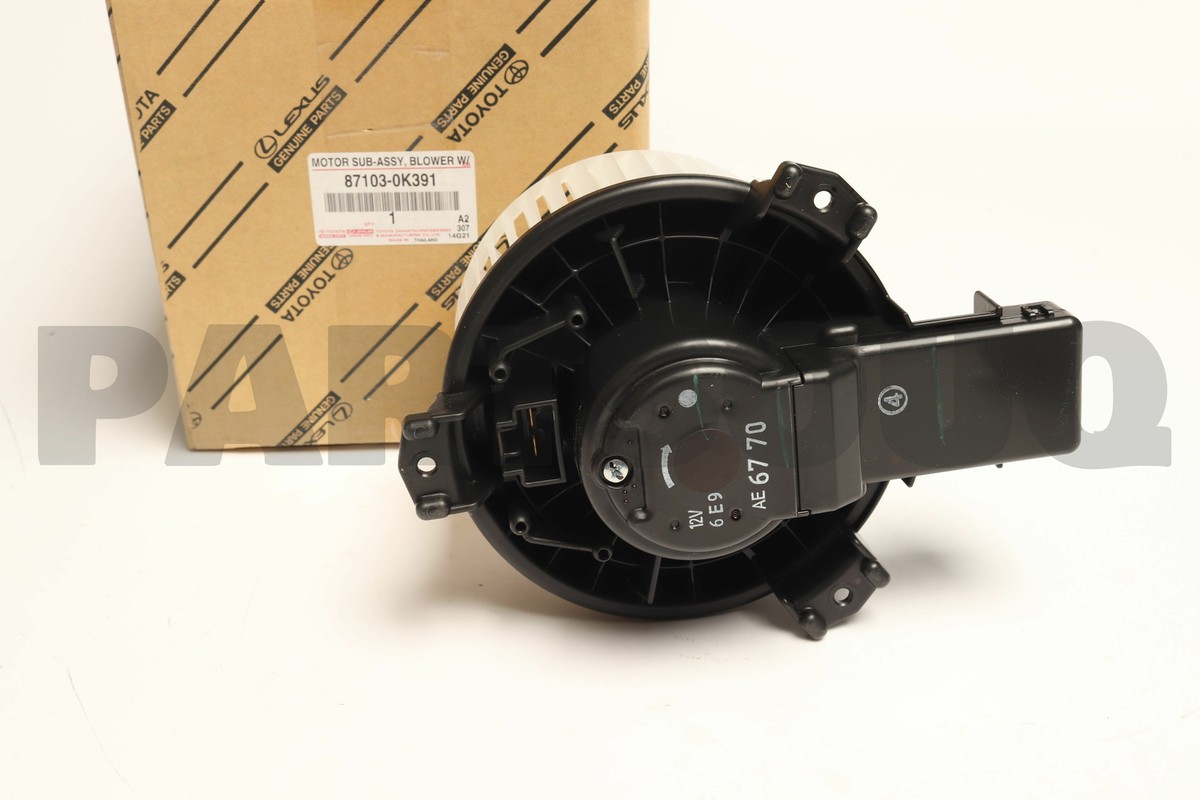 871030K391 Genuine Toyota MOTOR SUB-ASSY, BLOW 87103-0K391 | eBay