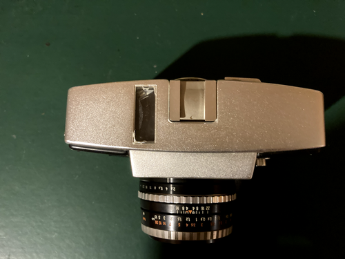 Rare Pentina 35mm SLR camera with carl zeiss Tessar 28/50mm lens. Original Box - Picture 3 of 16