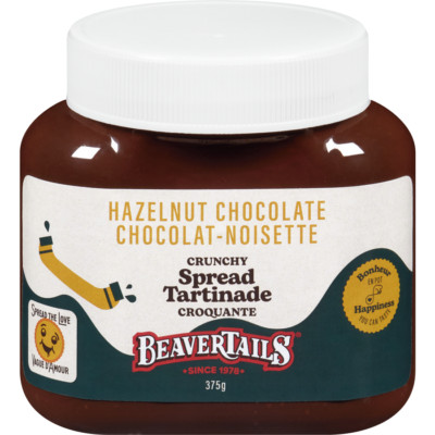 2-Pack Beaver Tails Crunchy Spread Hazelnut Chocolate