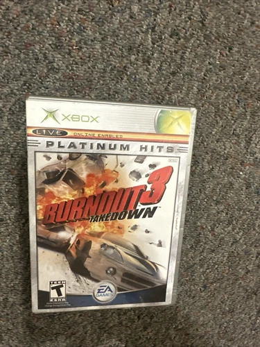 Burnout 3 Takedown Xbox Video Game CIB