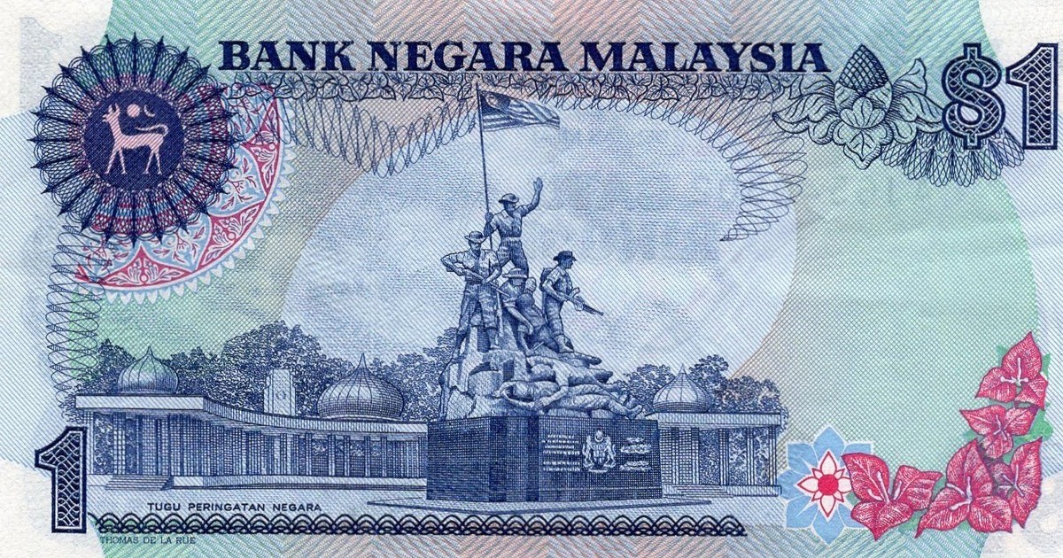 MALAYSIA 1 SATU RINGGIT (1 $ ) - Issue Date 1986 - 2000