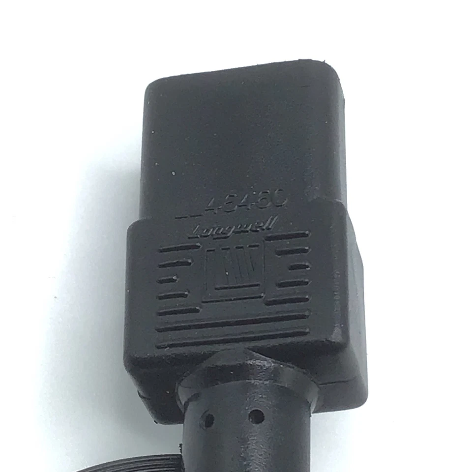 Longwell E55349 AC Power Cord 7A 125V Eight Foot~PC Tower, Laptop, PS2, PS3 Cord - Image 3 of 4