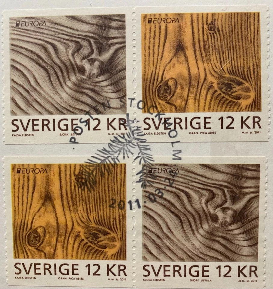 Sweden 2011 Europa Forest First Day Cover - Image 3 of 3
