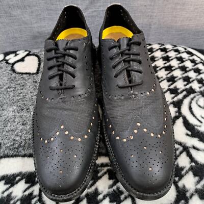 Cole Haan Zerogrand No Stitch Wingtip Oxford - C12973 Black