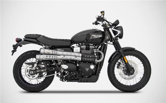 Street cheap scrambler exhaust