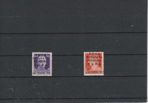 Zona Fiumano Kupa 1941, nichtamtliche Ausgaben, postfrisch