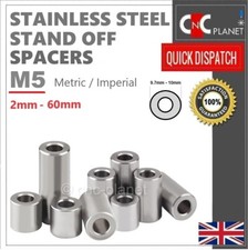 Stainless Steel Spacer Standoff spacer M5 stand off collar Round bush No thread