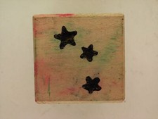 Stamparosa 1994 Three Stars Rubber Stamp