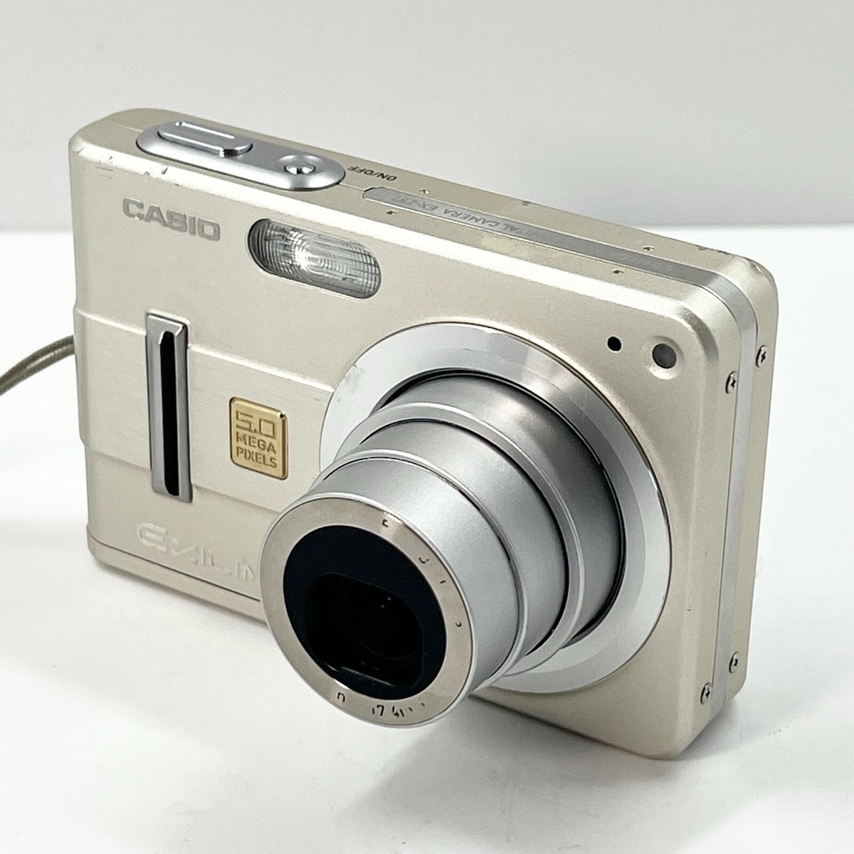 Excellent】Casio Exilim EX-Z57 5.0MP Digital Camera Silver From 
