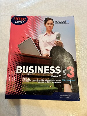 Business Book 2 Level 3 Level 3 BTEC National Business