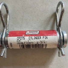 DOUBLE HH 10202, CP275  Cylinder Pin, 1 x 2-3/4" Made In The USA