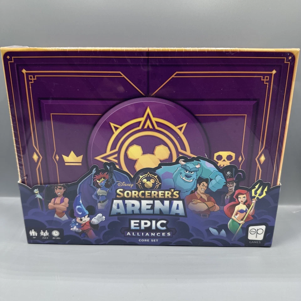 Disney Sorcerer's Arena Epic Alliances Board Game – New Sealed Strategy Game - Image 2 of 4