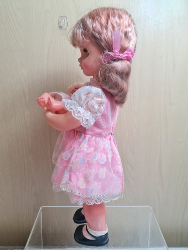Vintage June And Judy Musical Rocking Wind Up Doll - Picture 9 of 14