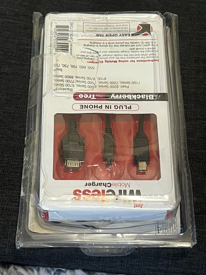 Just Wireless Mobile Charger for Treo And Blackberry Phones - Image 2 of 3