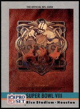 Super Bowl VIII #8 1990 Pro Set Super Bowl Collectibles