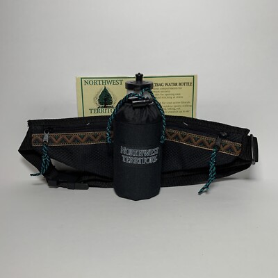 Vintage Northwest Territory Fanny Pack Beltbag Water Bottle Adjustable NEW!