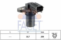 Facet Nockenwellenposition Sensor FüR Ford Mondeo III IV,S-MAX,TRANSIT