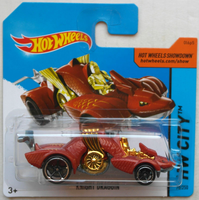 Hot Wheels Knight Draggin Blutorange HW City Neu/Ovp Mattel Spielzeugauto Drache