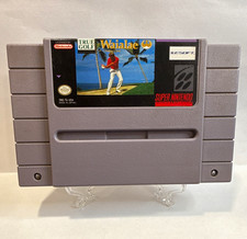 Super Nintendo True Golf Classics: Waialae Country Club SNES NTSC-U/C 1991 💎