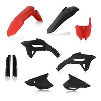 Acerbis Komplett-Kunststoffkit Rot Schwarz FüR Honda CRF 250 R 2022-2024