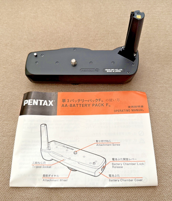 Pentax AA-Battery Pack Grip FG for MZ-5, ZX-5, MZ10, ZX10, MZ-50
