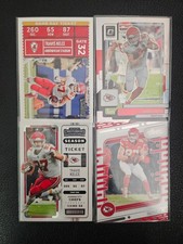 2022 PANINI TRAVIS KELCE SET OF FOUR DIFFERENT CARDS THREE 2022 AND ONE 2024