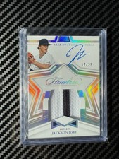 Jackson Jobe 2023 Flawless On Card Auto/ Player Worn /25