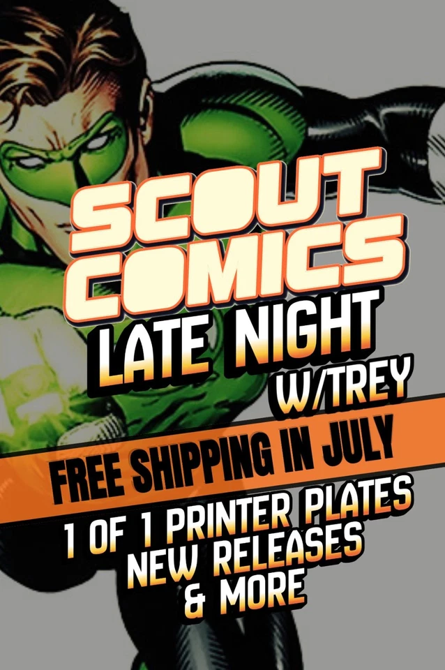Scout Comics Late Night - New Releases, Blind Bag Drops & MORE!  w/Trey