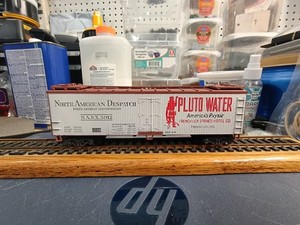 Wood Ice Reefer Pluto Water Hornhook Couplers HO Scale Car #NADX 3012 N/B