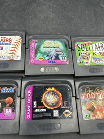 Sega Game Gear Game Lot Of 6 Games