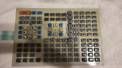 HAAS CNC KEYPAD MEMBRANE LATHE MILL VF SL 01 2 3 4 5 7 8 9 10 20 30 40