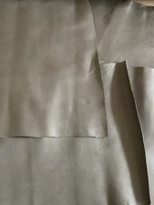 Silver / Grey very thin leather pieces