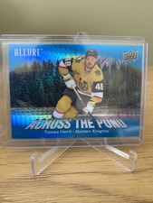 2024-25 UD Allure Across the Pond Tomas Hertl Blue Spectrum /50 Vegas Knights