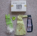 Vintage Barbie Clone 1970s MONTGOMERY WARD BARBIE CROWD FORMAL DRESSES LOT Mego