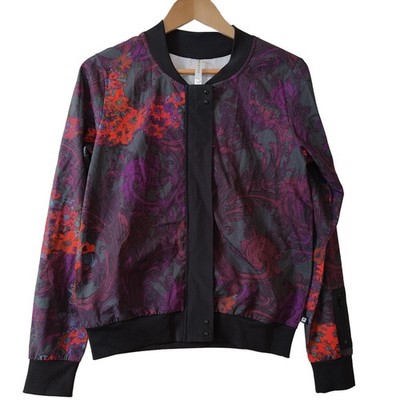 Fabletics Ithaca Floral Bomberjacke Damen S Small leichter Windbreaker