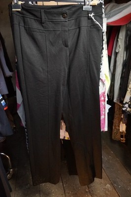 Damenmode Stretch Hose neu MYBC  Schwarz 46 Oversize Boutique Designer Frau